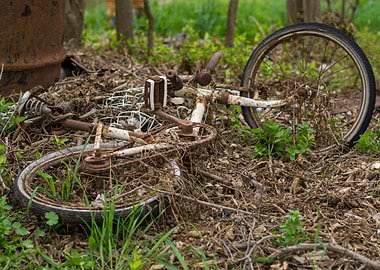Abandoned bicycle
