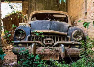 Rusty car