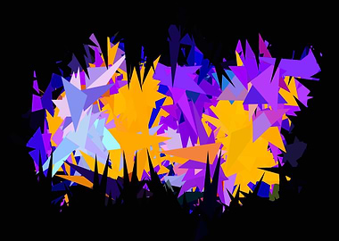 geometric triangle pattern