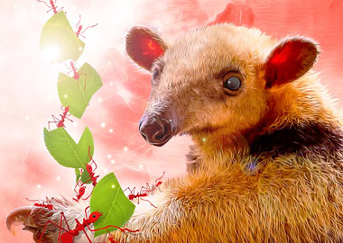 Anteater vs Leafcutter Ant