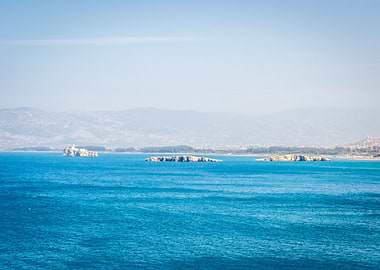 Houcima beach in summer