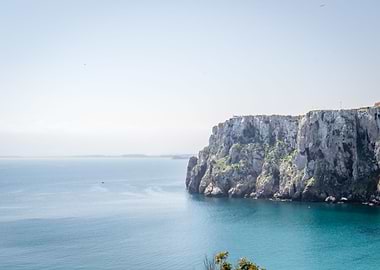 Beach of Houcima in summer