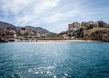 Houcima beach in summer