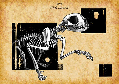 Cat Skeleton