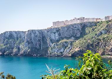 Houcima beach in summer