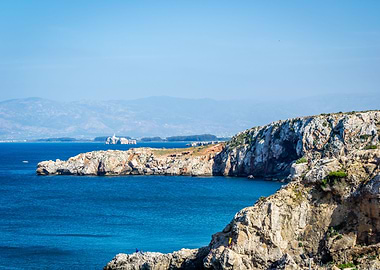 Houcima beach in summer