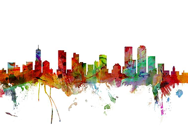 Denver Colorado Skyline