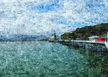 Llandudno Pier in Summer