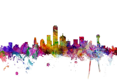 Dallas Texas Skyline