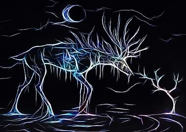 Mystical Deer Fractal