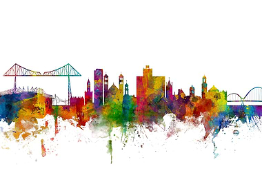 Middlesbrough Skyline