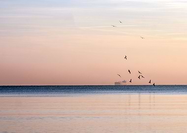 Sunrise on the beach