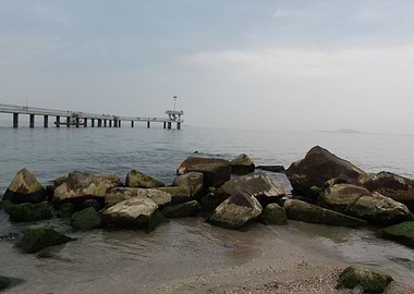 Autumn at the Black sea