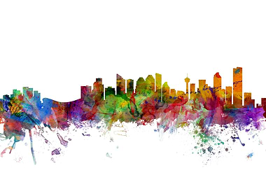Calgary Canada Skyline
