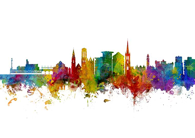 Bournemouth England Skylin