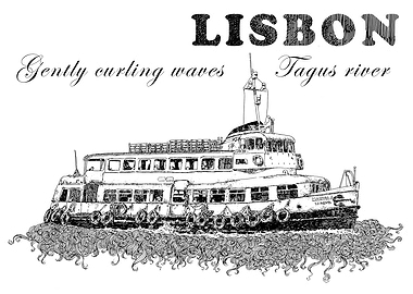 Tagus River Boat Lisbon