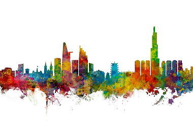 Ho Chi Minh City Skyline
