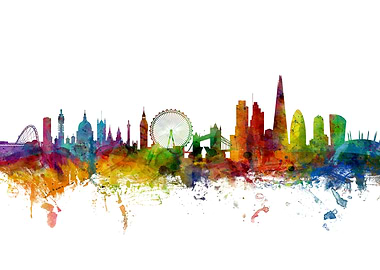 London England Skyline