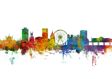 Brighton England Skyline