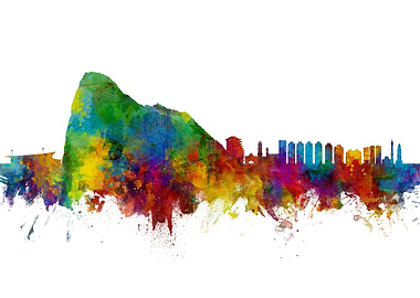 Gibraltar Skyline