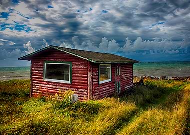 HDR Red building Cliche