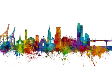 Southampton Skyline
