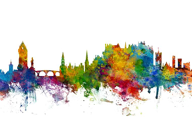 Stirling Scotland Skyline