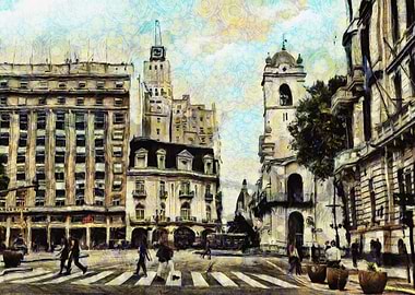 Streets of Buenos aires