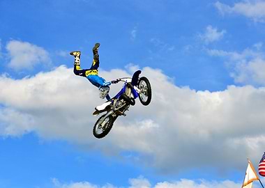 Motorcycle jumping work 3