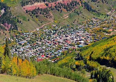 Telluride town Colorado