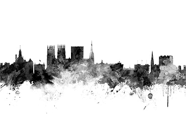 York England Skyline
