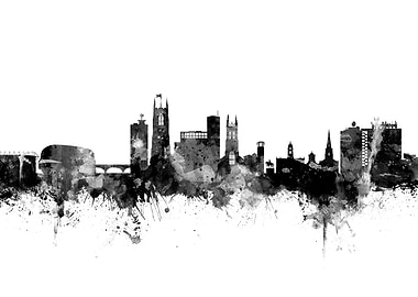 Derby England Skyline