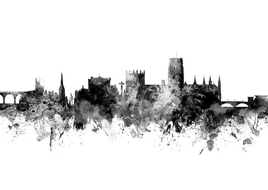 Durham England Skyline