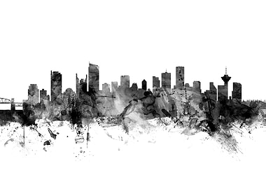 Vancouver Canada Skyline