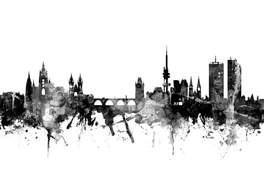 Prague Skyline