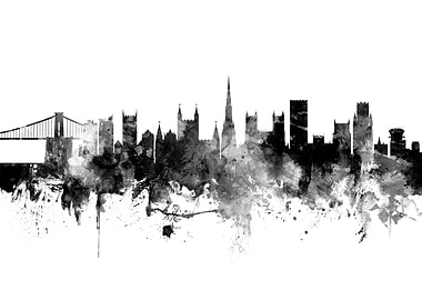 Bristol England Skyline