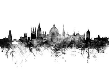 Oxford England Skyline