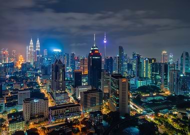 Kuala Lumpur by night