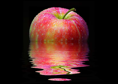 Reflection of An Apple