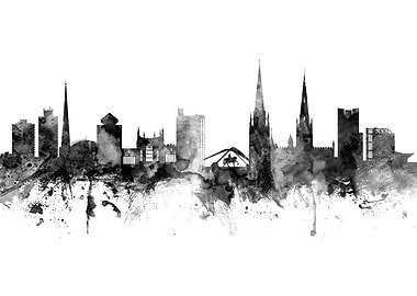 Coventry England Skyline