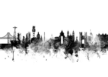 Lisbon Portugal Skyline