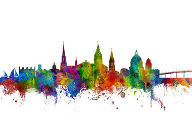 Annapolis Maryland Skyline