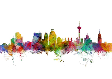 San Antonio Texas Skyline