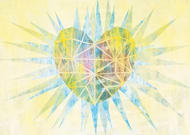 Shining Crystal Heart