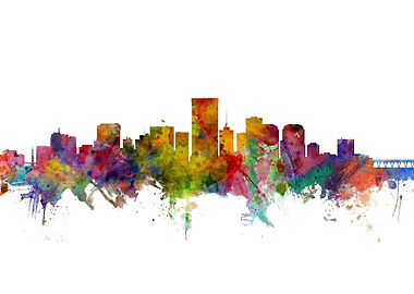 Richmond Virginia Skyline