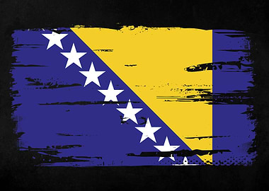 Bosnia Herzegovina Flag