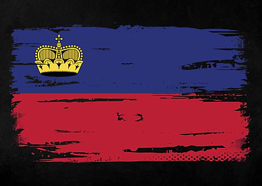 Liechtenstein Flag