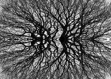 Reflection Black and White