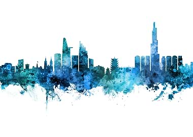 Ho Chi Minh City Skyline