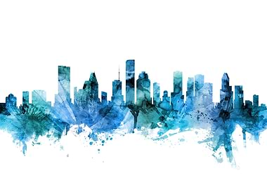 Houston Texas Skyline